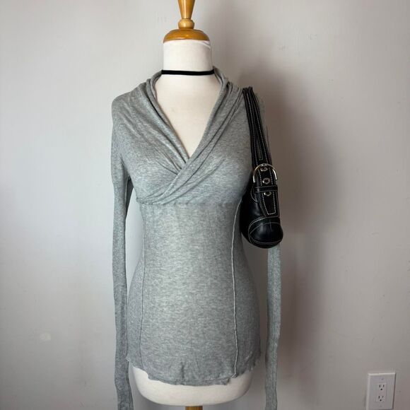Vintage Y2K Grey AllSaints Early 2000s Top - Picture 2 of 6